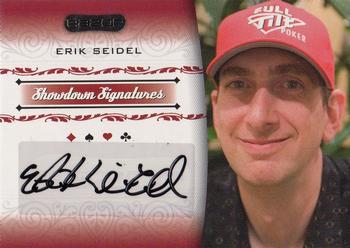 2007 Razor Poker Signature Series #SS-39 Erik Seidel Front